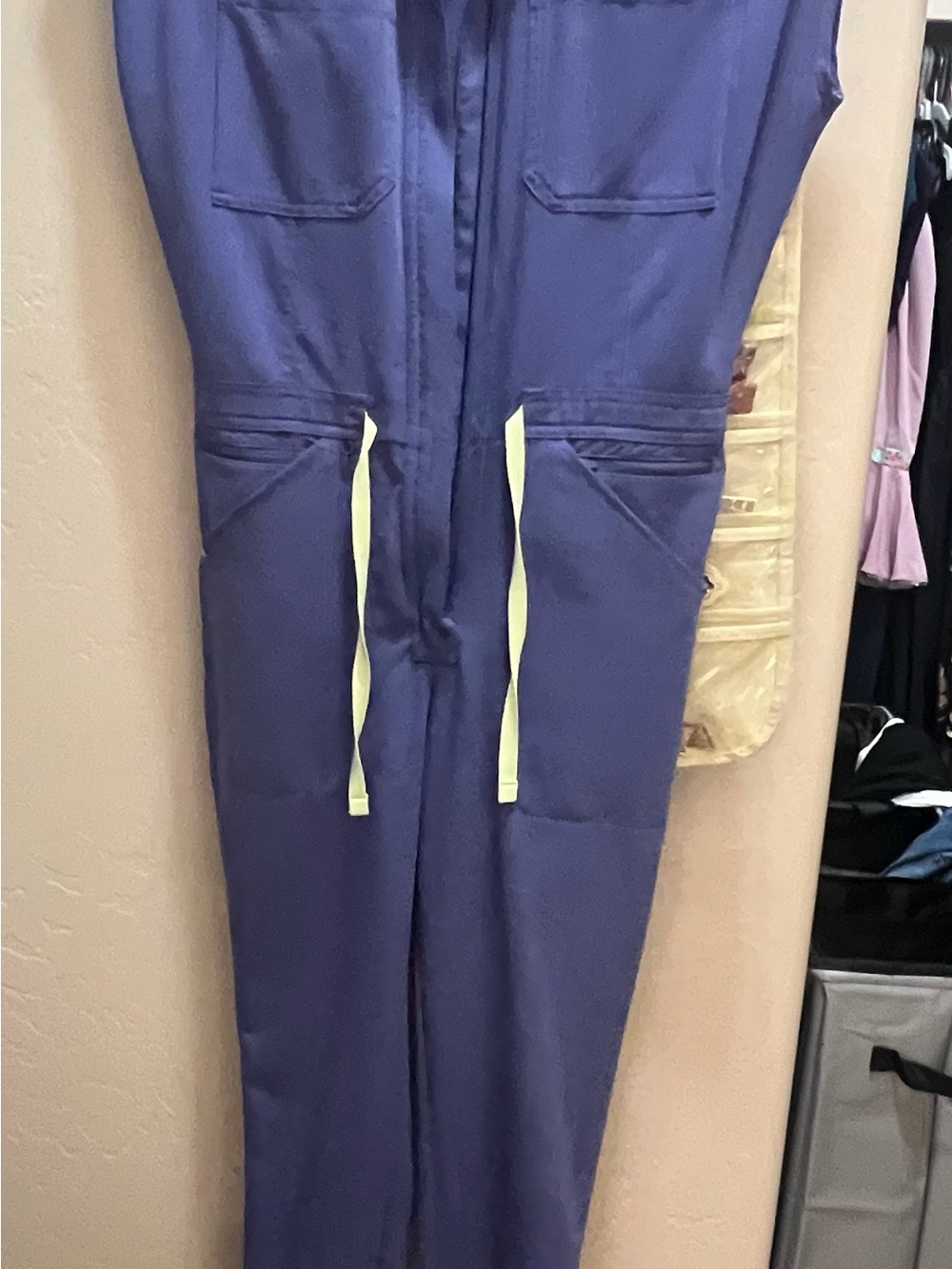 Figs Women's Purple Jumpsuit Romper